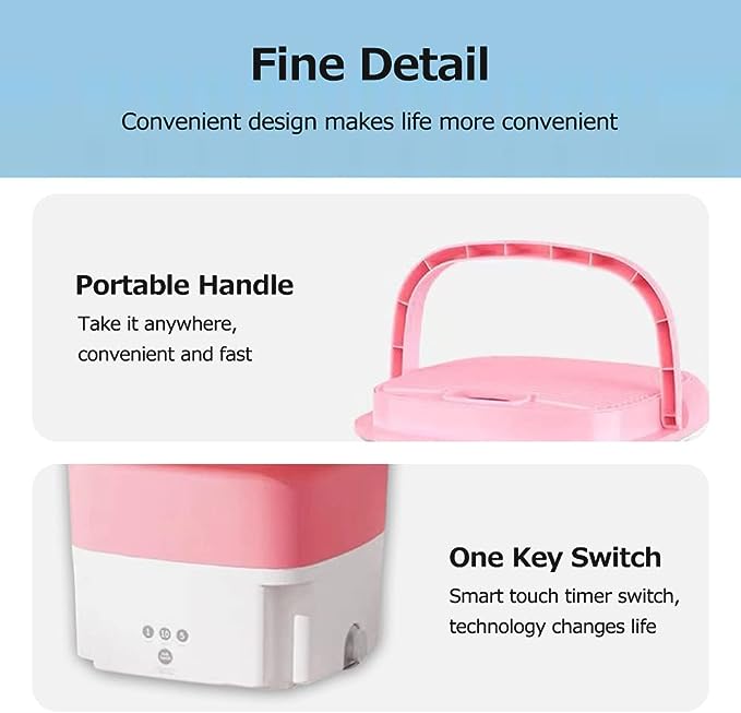 Portable Washing Machine(Random Colors)