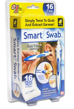 Smart Spiral Earwax Removal Tool with 16 Pcs Washable Tips for Kids & Adults