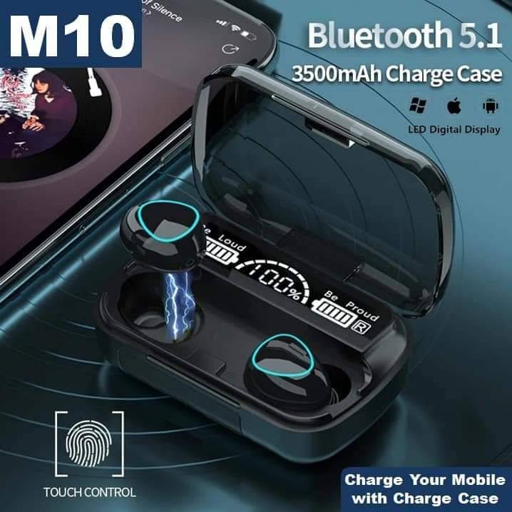 M10 TWS Wireless Bluetooth Earbuds